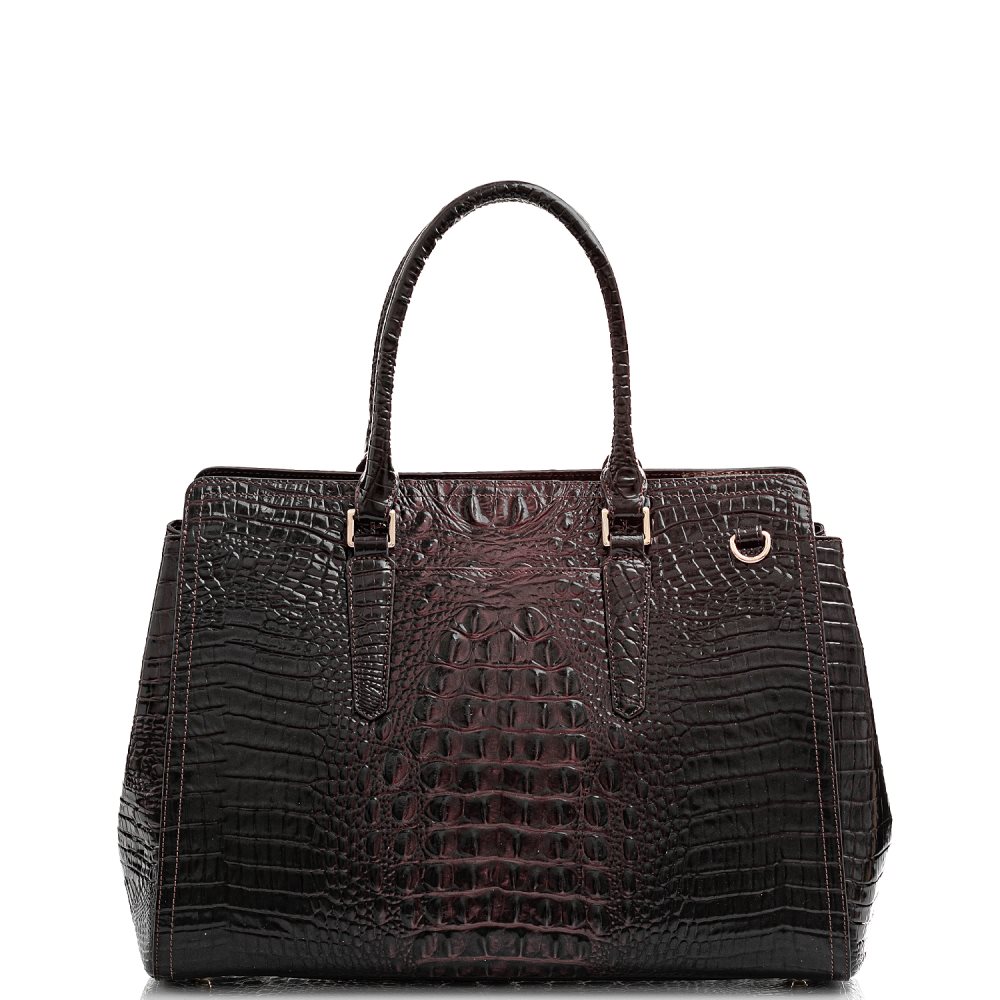 Brahmin Finley Carryall Cocoa Ombre Melbourne ID:Brahmin-203115