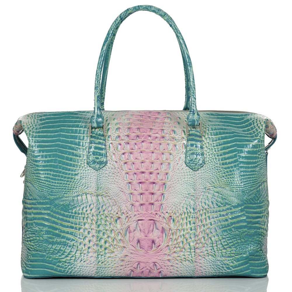 Brahmin Duxbury Weekender Cotton Candy Ombre Melbourne ID:Brahmin-202684