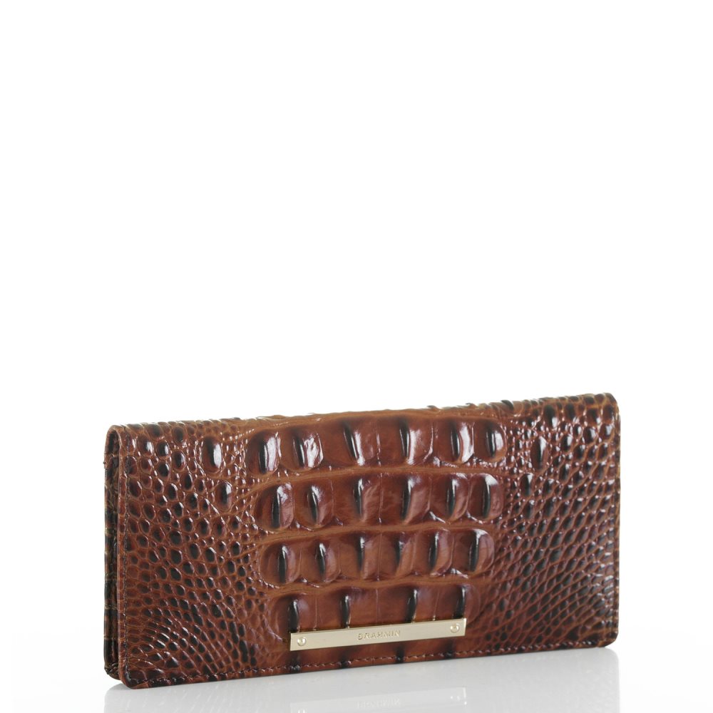 Brahmin Ady Wallet Pecan Melbourne ID:Brahmin-203740