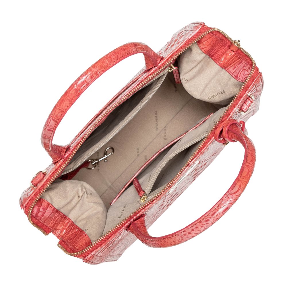 Brahmin Caroline Punchy Coral Melbourne ID:Brahmin-203006