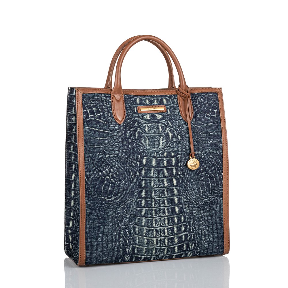 Brahmin Monique Denim Quinze ID:Brahmin-202508