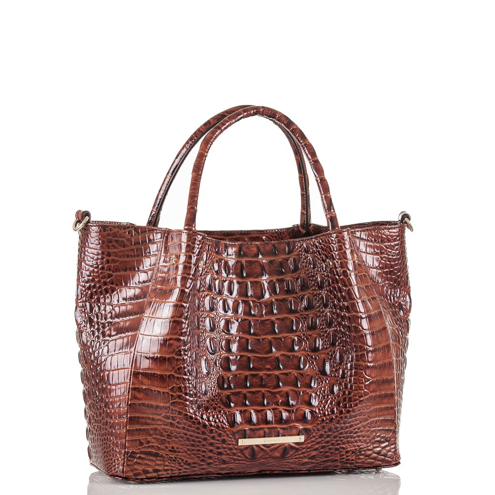 Brahmin Small Mallory Pecan Melbourne ID:Brahmin-203000