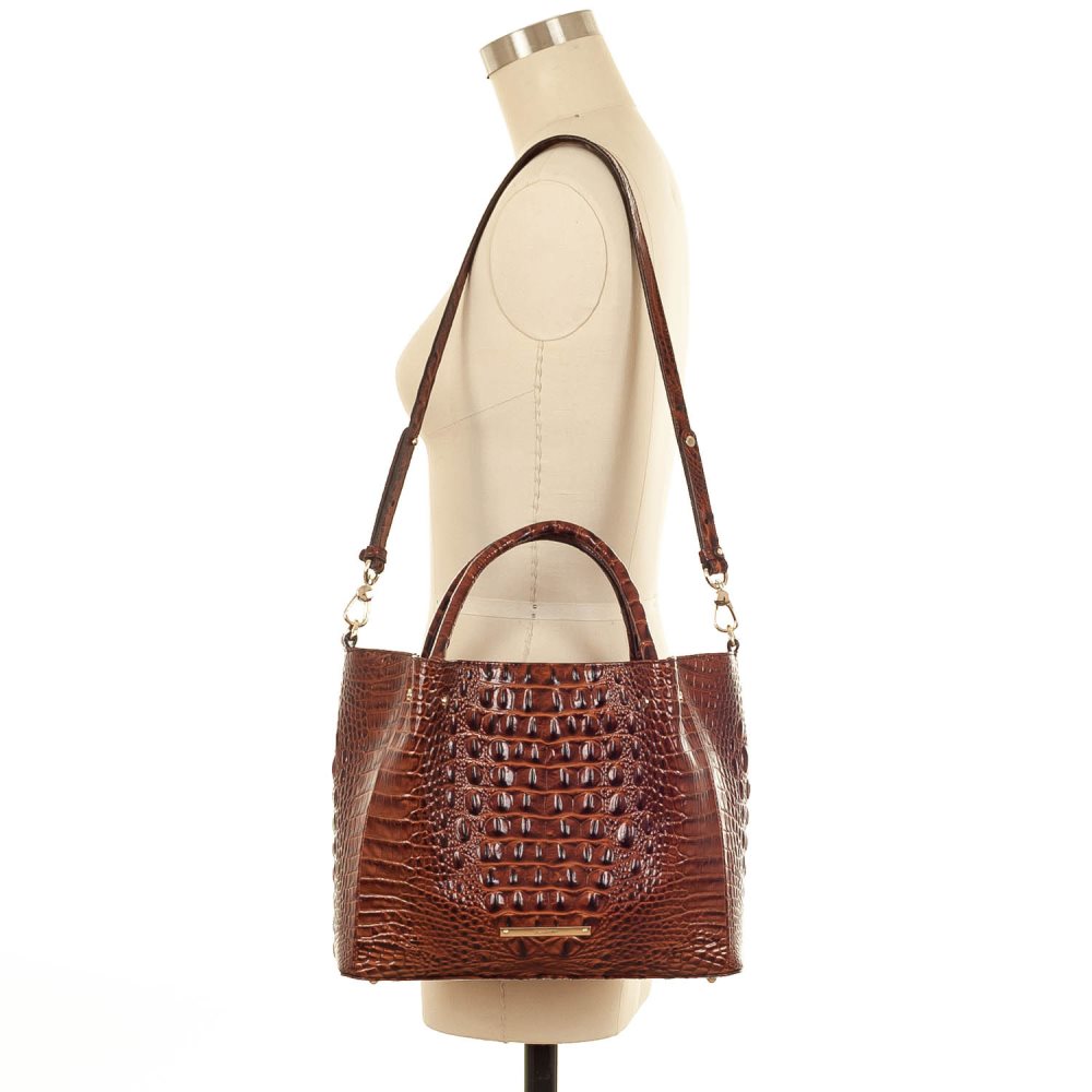 Brahmin Small Mallory Pecan Melbourne ID:Brahmin-203000