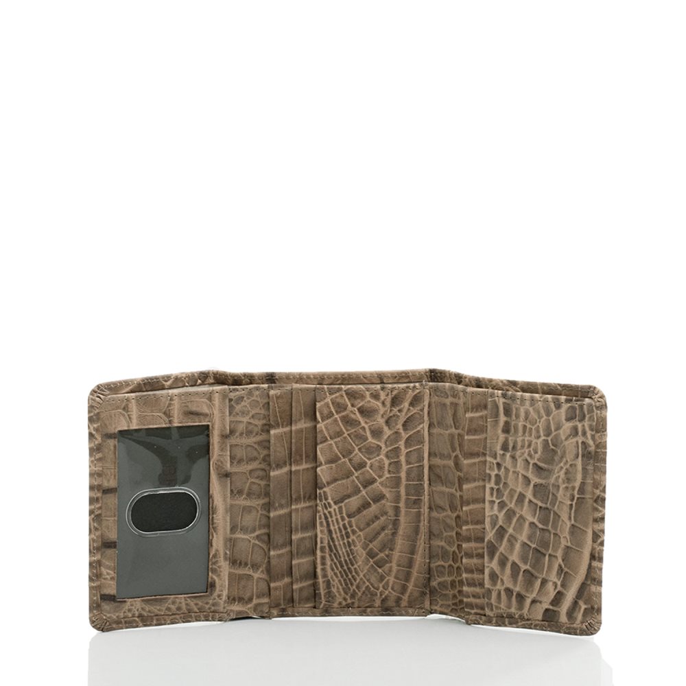 Brahmin Slim Trifold Biscuit Valley ID:Brahmin-202625