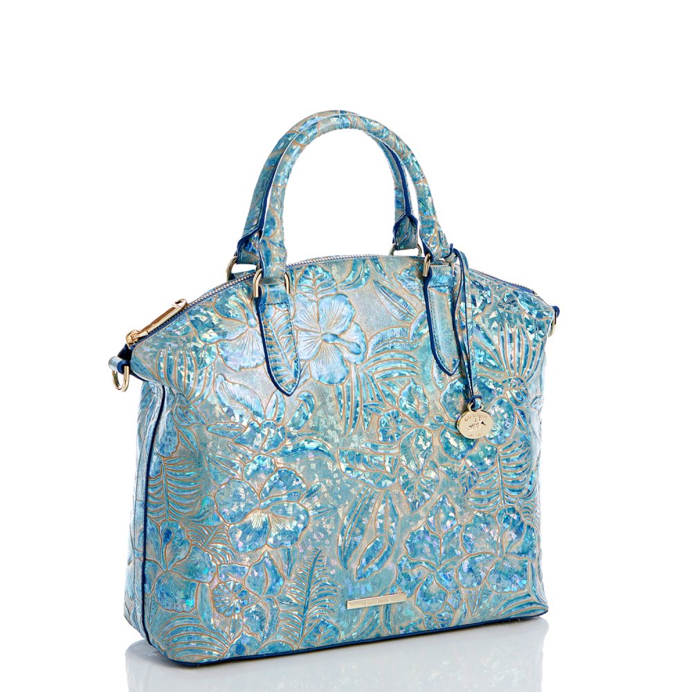 Brahmin Large Duxbury Satchel Serenity Sonic ID:Brahmin-203095