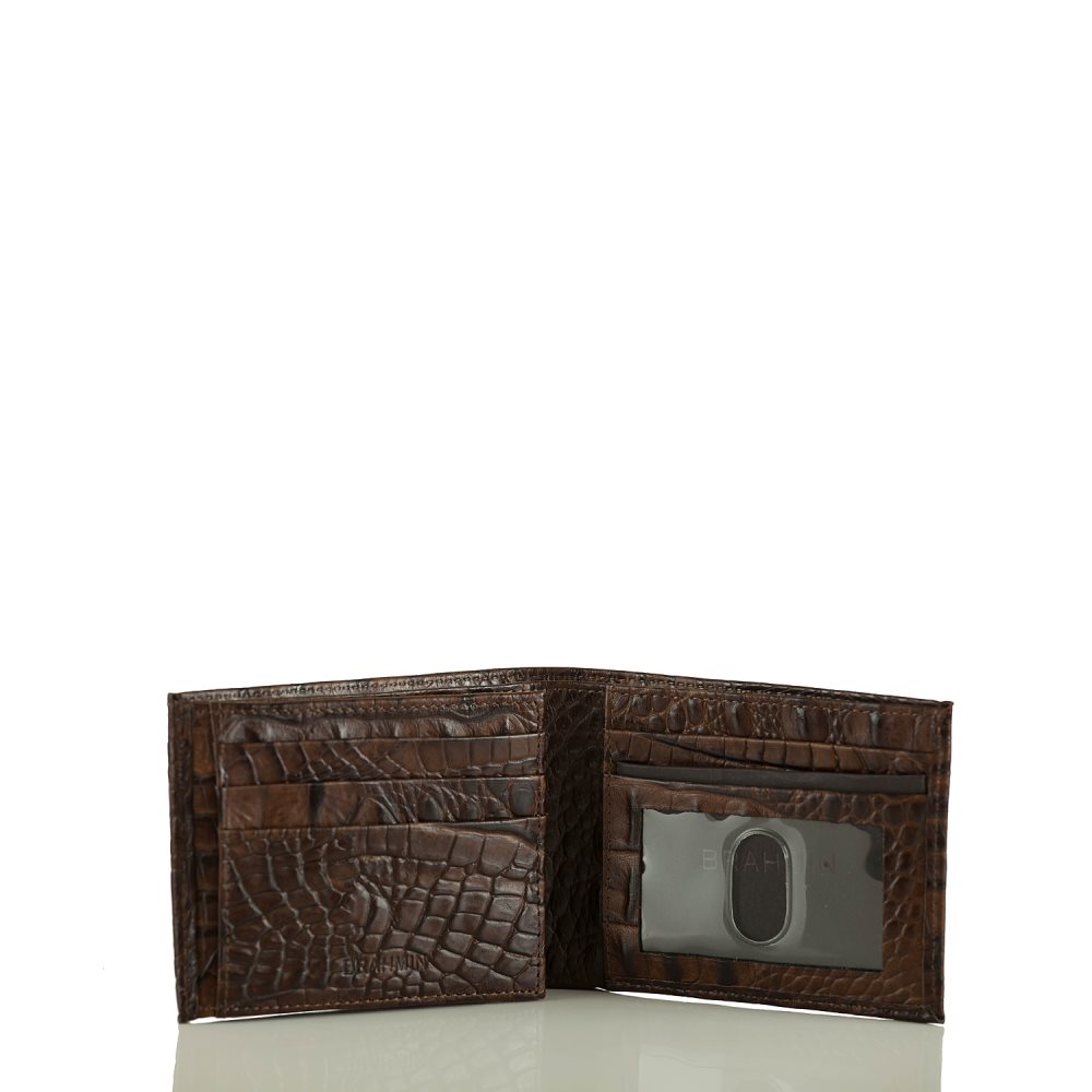 Brahmin Bifold Cocoa Brown Vintage Melbourne ID:Brahmin-202634