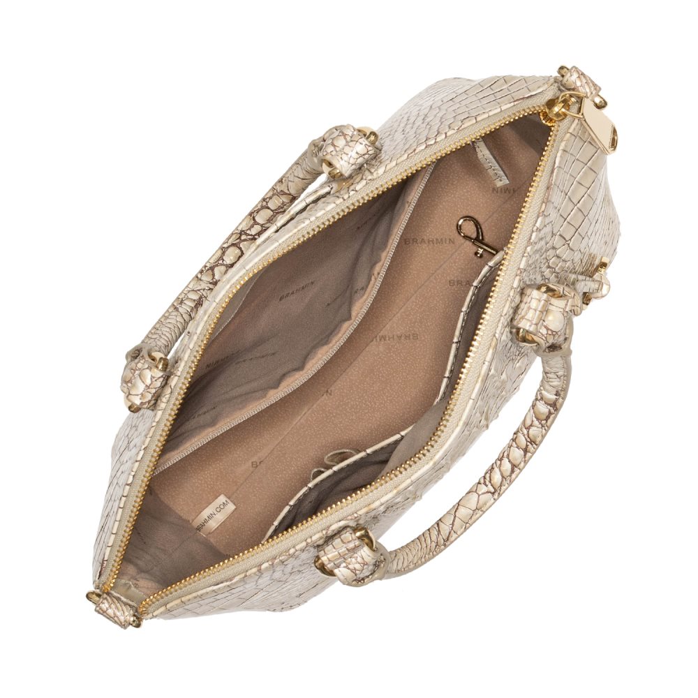 Brahmin Duxbury Satchel Sand Dune Melbourne ID:Brahmin-203012