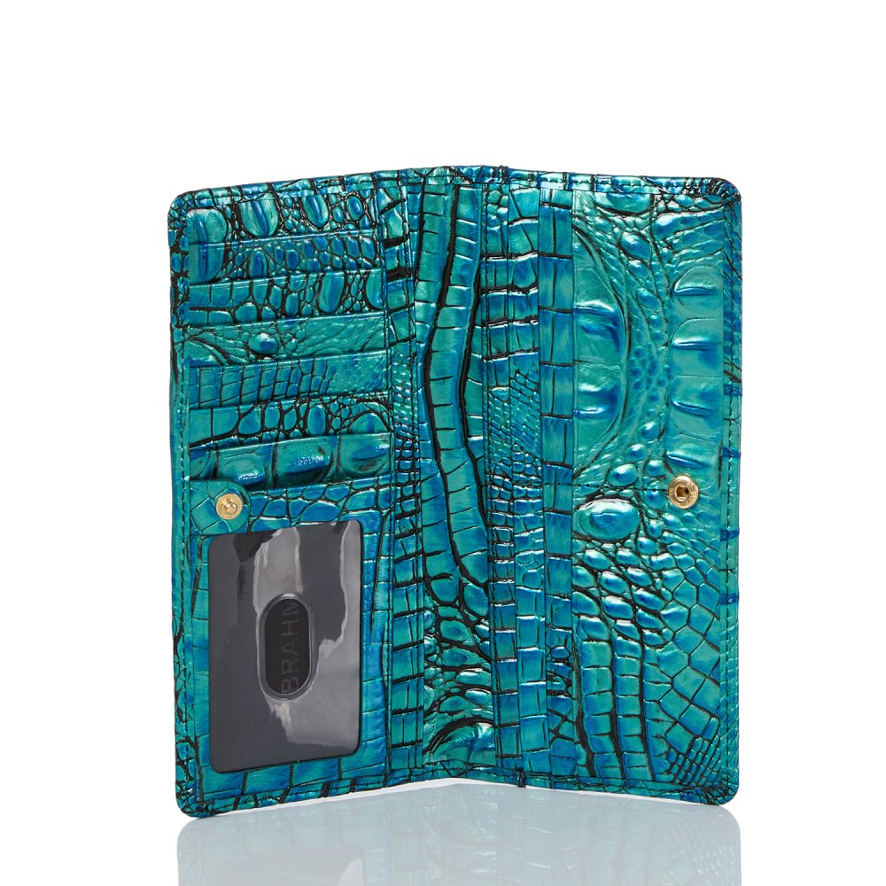 Brahmin Ady Wallet Peacock Melbourne ID:Brahmin-203737