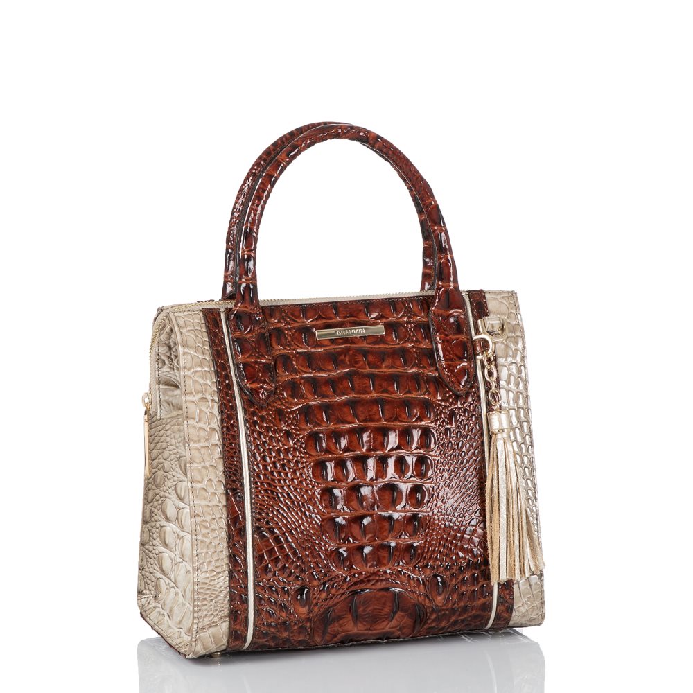 Brahmin Small Caroline Clay Caye ID:Brahmin-202955