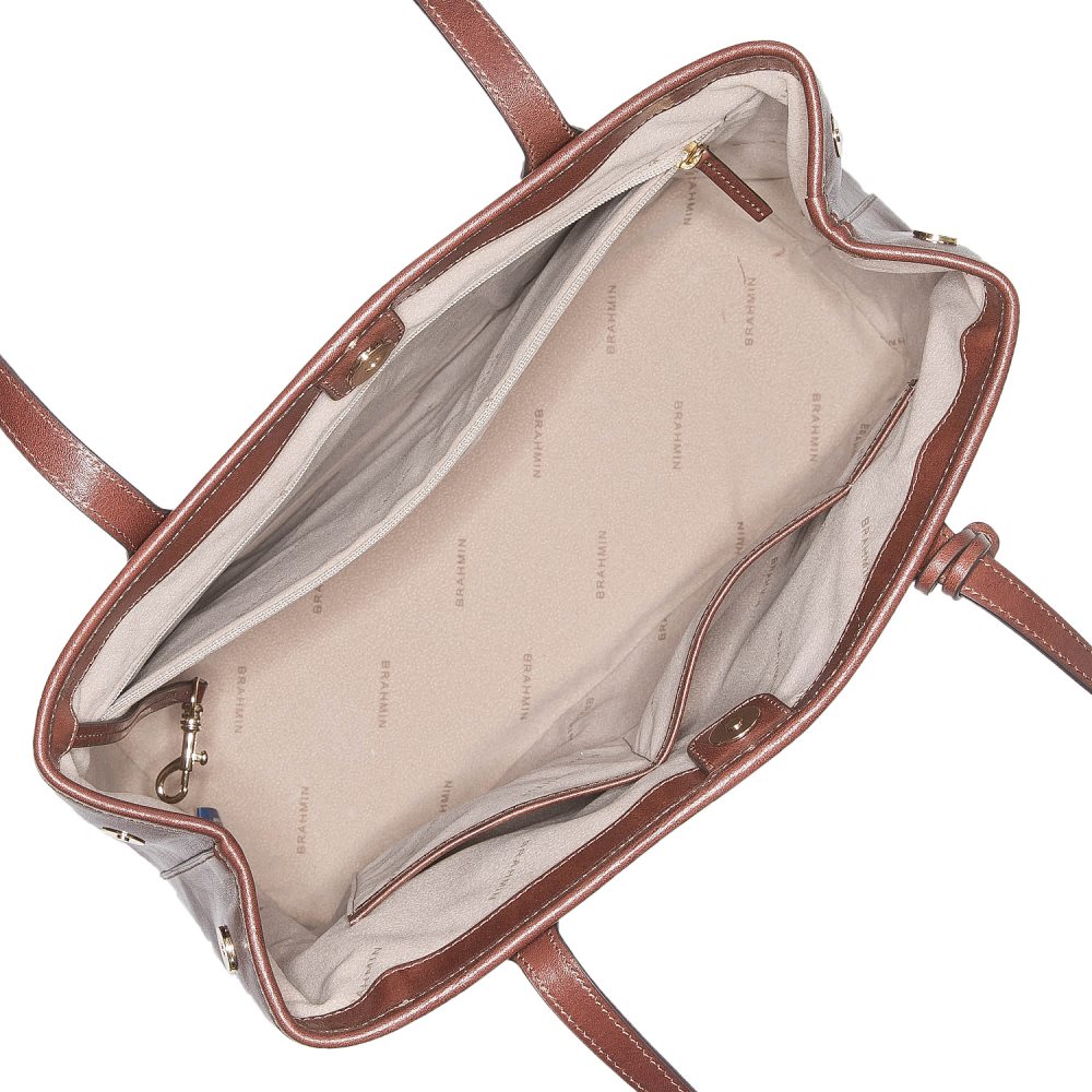 Brahmin Medium Julian Cognac Topsail ID:Brahmin-202514