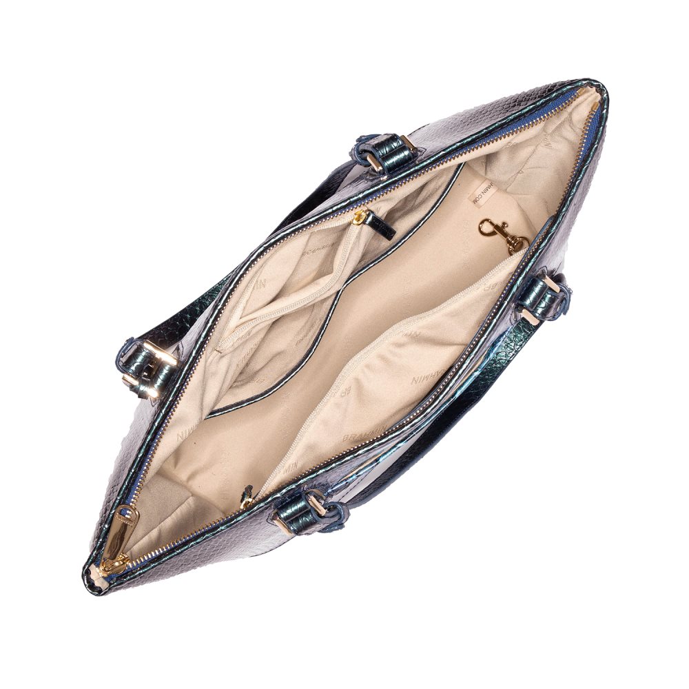 Brahmin Medium Asher Sapphire Ateague ID:Brahmin-202796