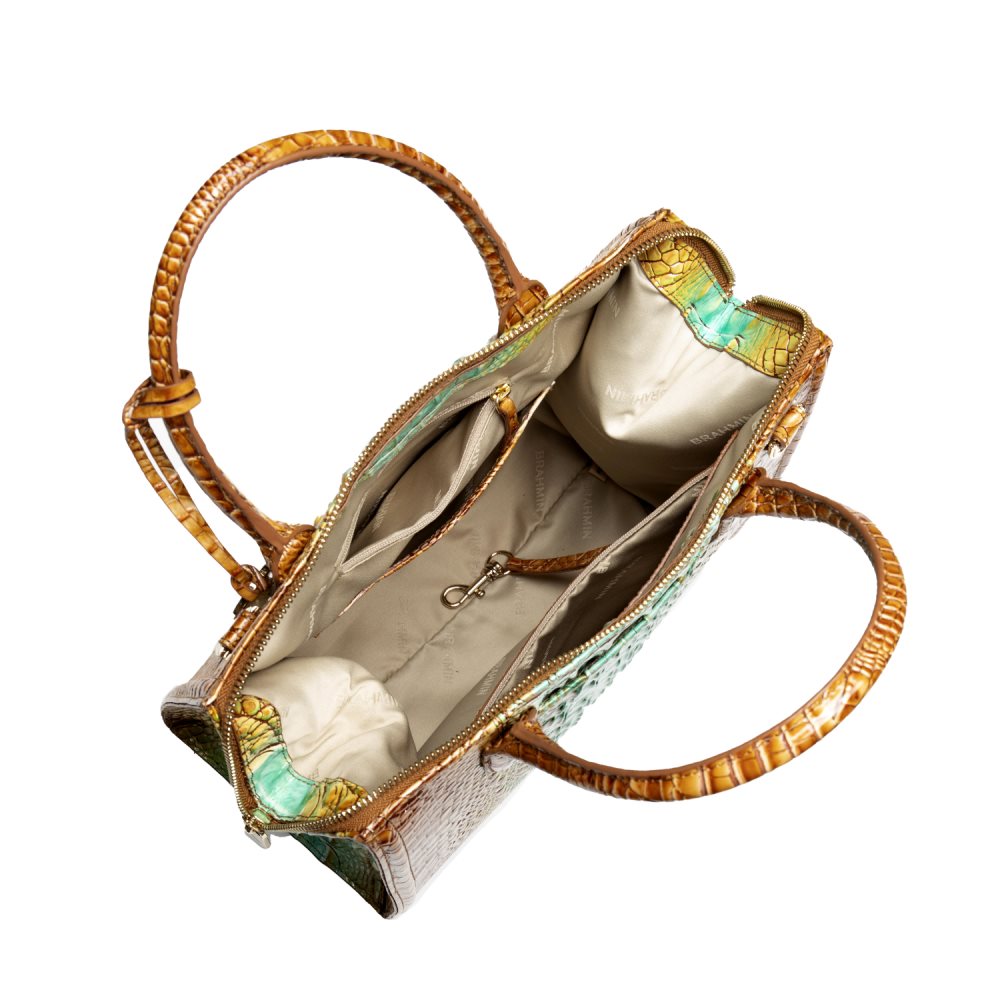 Brahmin Caroline Cactus Ombre Melbourne ID:Brahmin-203130