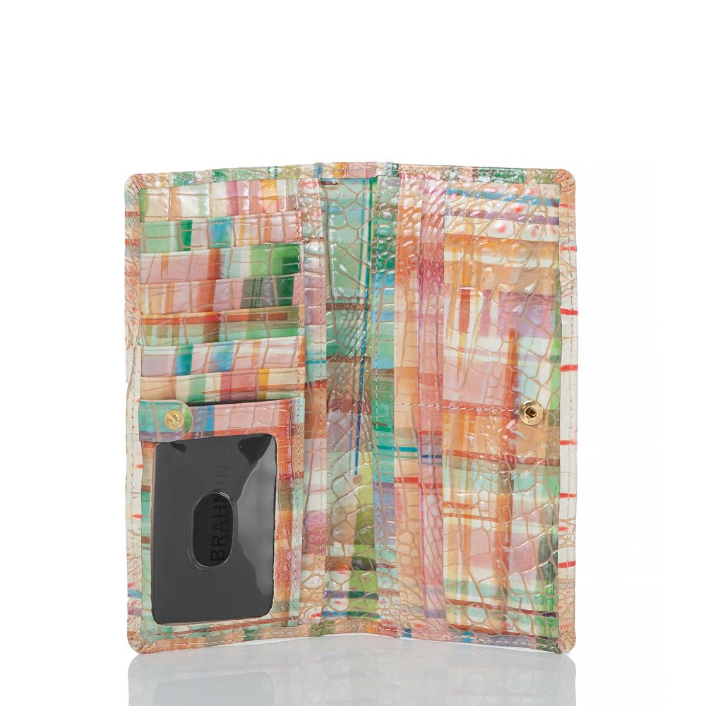 Brahmin Ady Wallet Sweet Tea Ombre Melbourne ID:Brahmin-203808