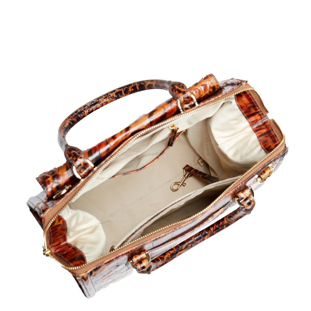 Brahmin Caroline Cognac Hendrix ID:Brahmin-202957