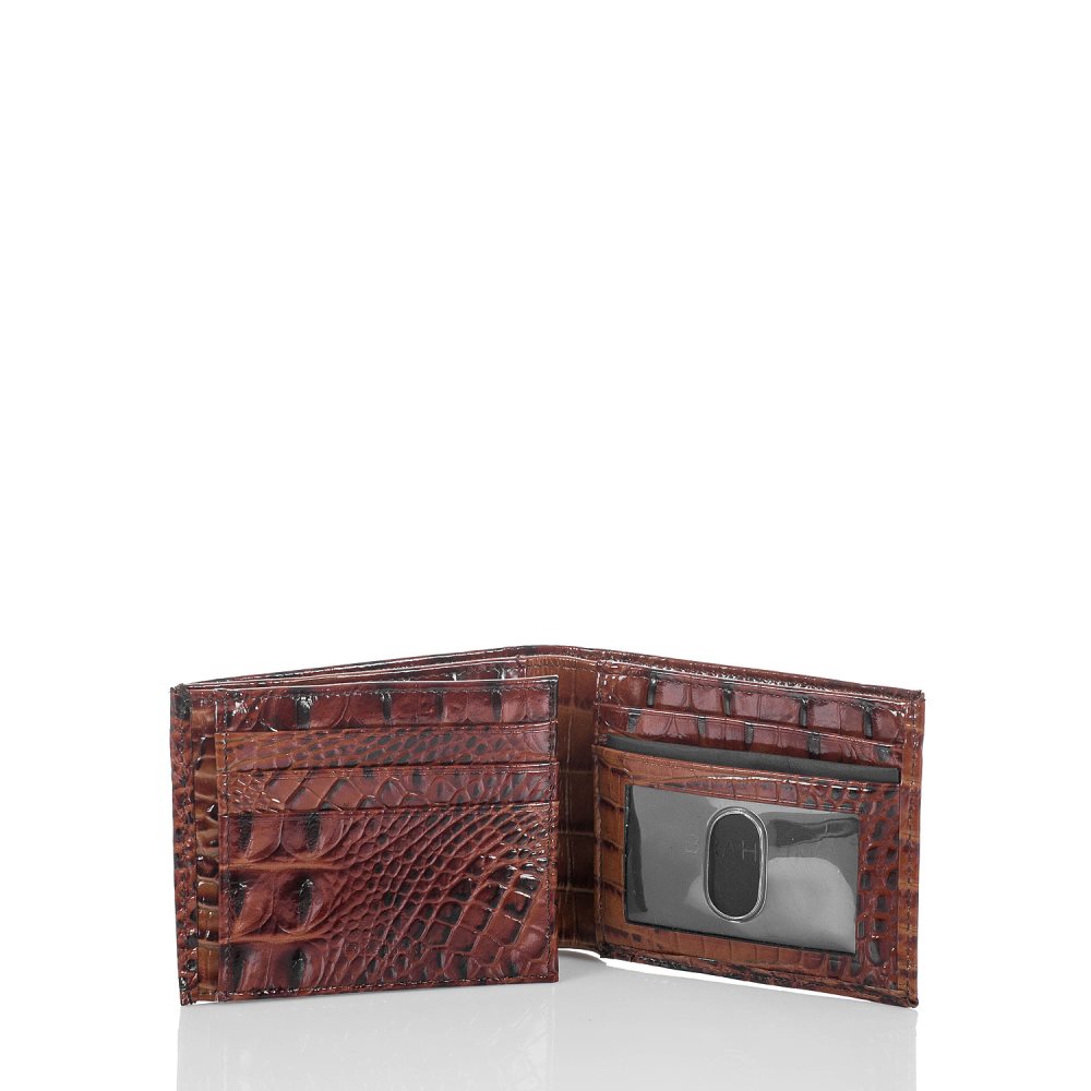 Brahmin Bifold Pecan Melbourne ID:Brahmin-202637