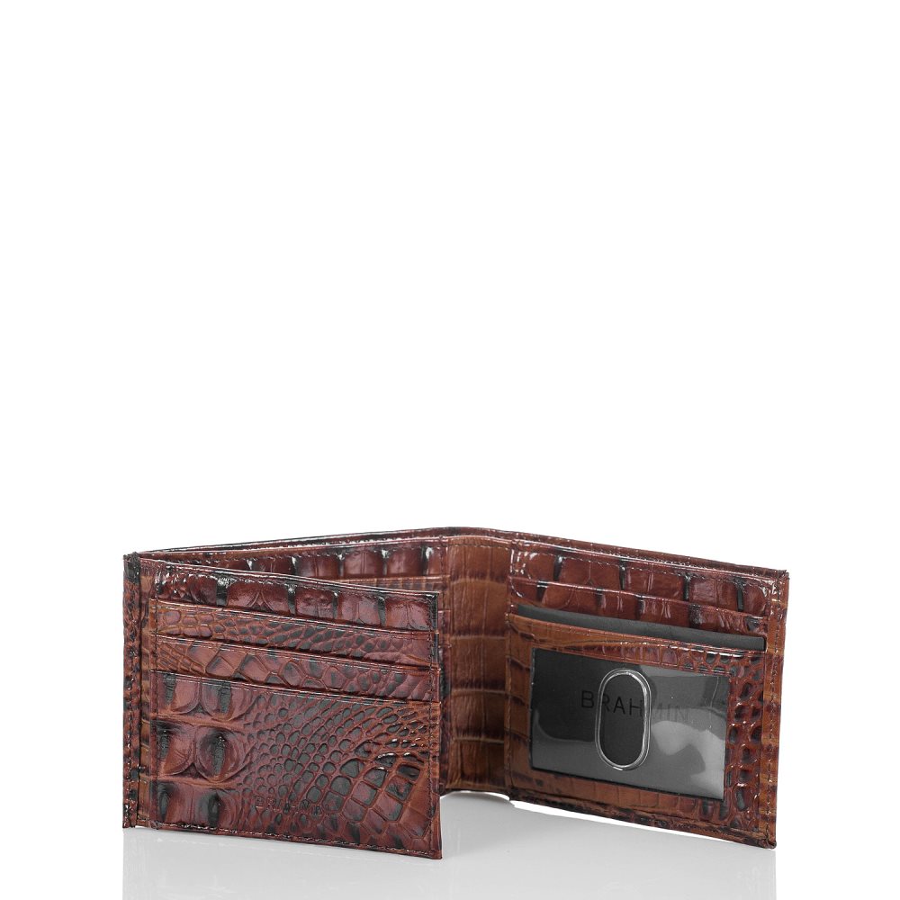Brahmin Bifold Pecan Melbourne ID:Brahmin-202637