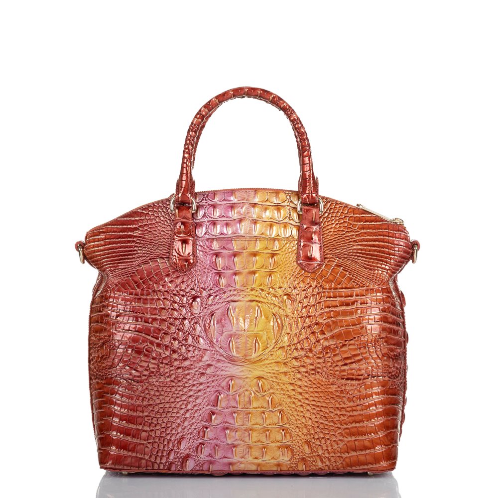 Brahmin Large Duxbury Satchel Glam Ombre Melbourne ID:Brahmin-203079