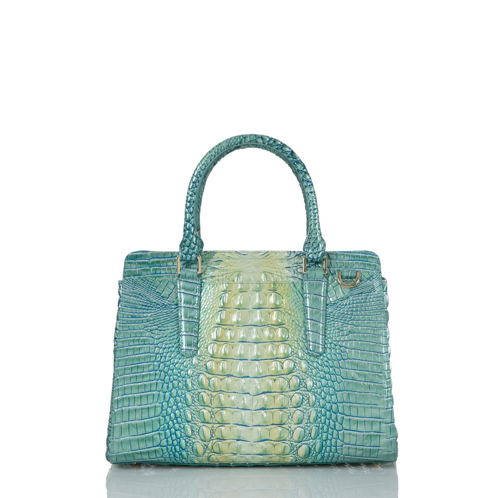Brahmin Small Finley Seafoam Ombre Melbourne ID:Brahmin-203221