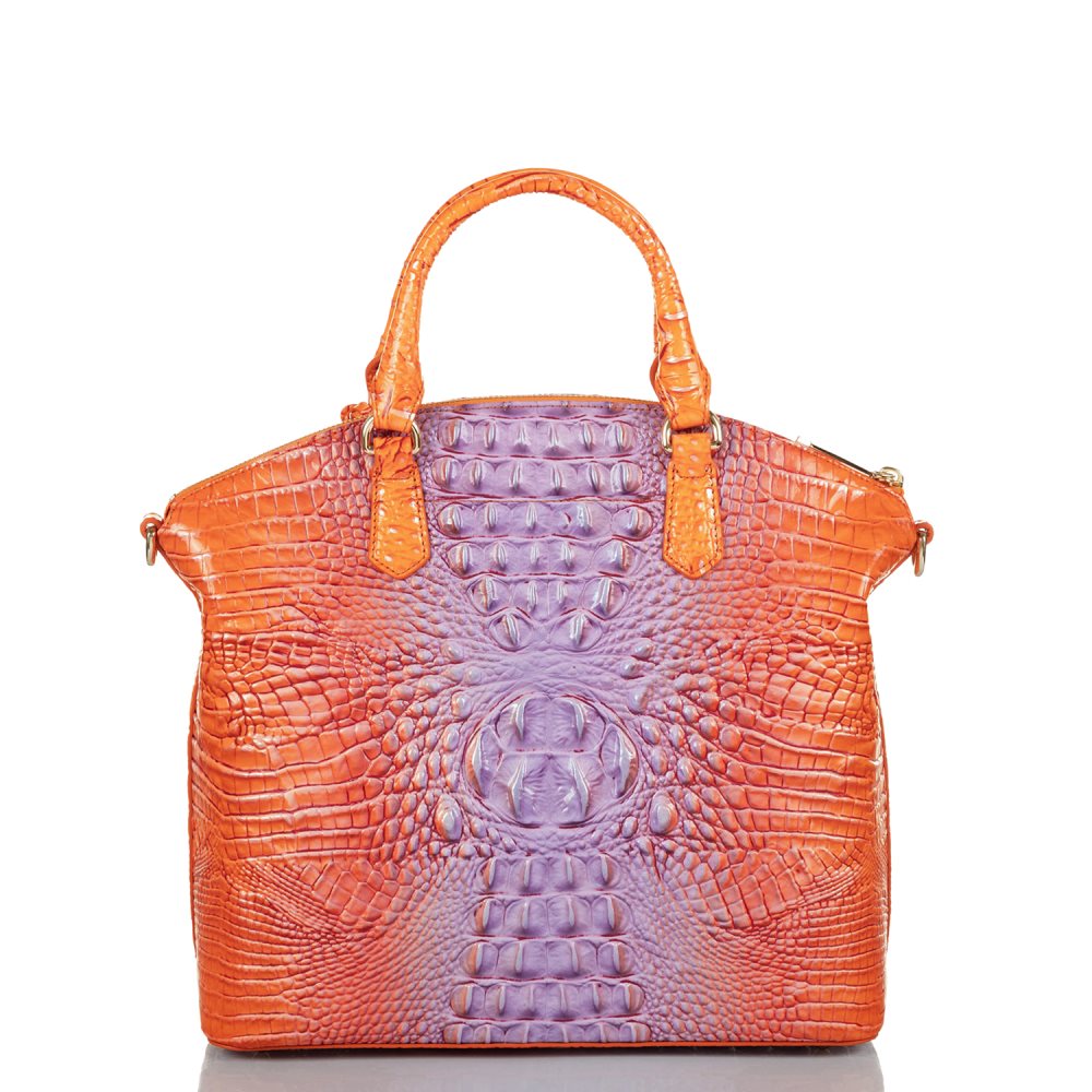 Brahmin Large Duxbury Satchel Daiquiri Ombre Melbourne ID:Brahmin-203078