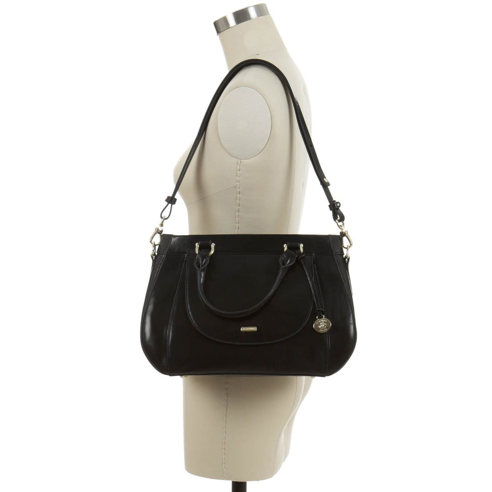 Brahmin Raelynn Black Topsail ID:Brahmin-202533