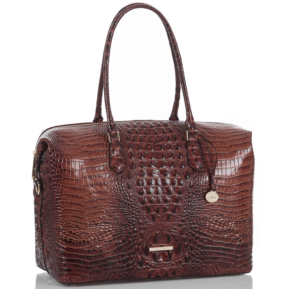 Brahmin Duxbury Carryall Pecan Melbourne ID:Brahmin-202688