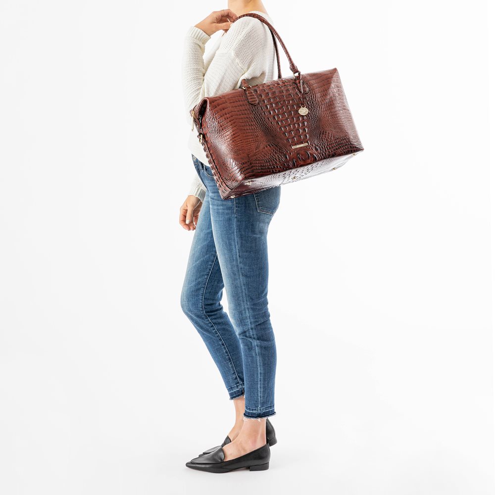 Brahmin Duxbury Carryall Pecan Melbourne ID:Brahmin-202688