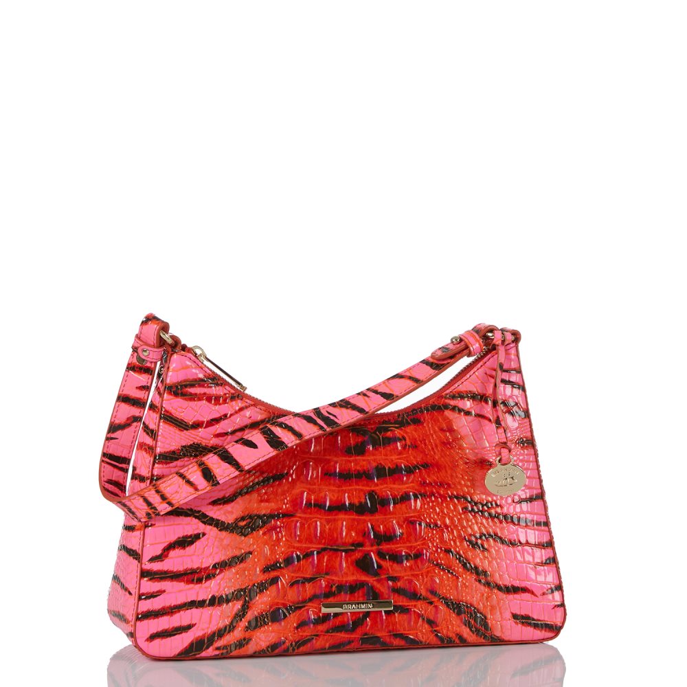 Brahmin Esme Pink Feline Ombre Melbourne ID:Brahmin-202913