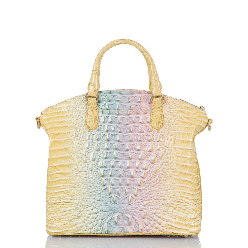 Brahmin Large Duxbury Satchel Daybreak Ombre Melbourne ID:Brahmin-203082