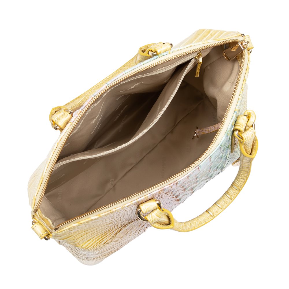 Brahmin Large Duxbury Satchel Daybreak Ombre Melbourne ID:Brahmin-203082