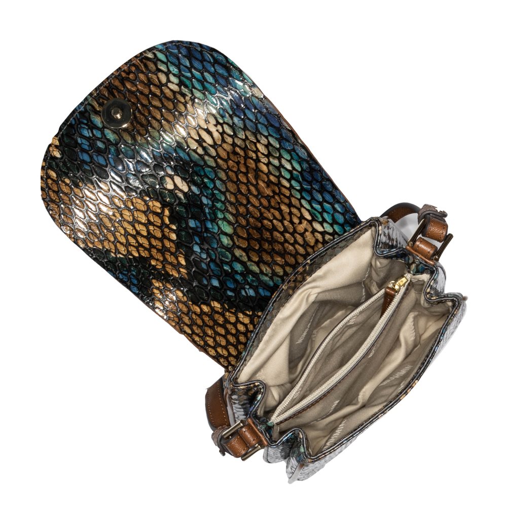 Brahmin Everlee Bottle Blue Fletcher ID:Brahmin-203296