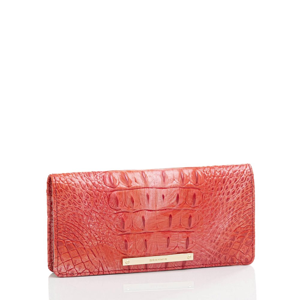 Brahmin Ady Wallet Punchy Coral Melbourne ID:Brahmin-203768