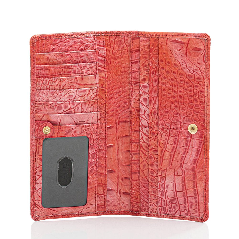 Brahmin Ady Wallet Punchy Coral Melbourne ID:Brahmin-203768