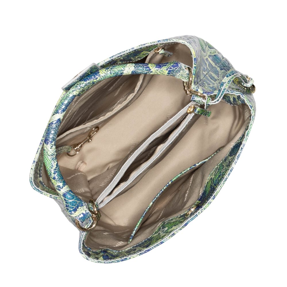 Brahmin Amelia Green Viper Mackay ID:Brahmin-203481