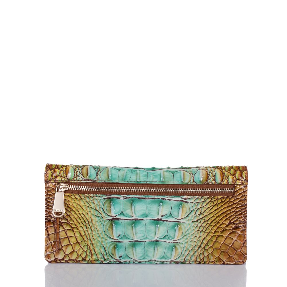 Brahmin Ady Wallet Cactus Ombre Melbourne ID:Brahmin-203642