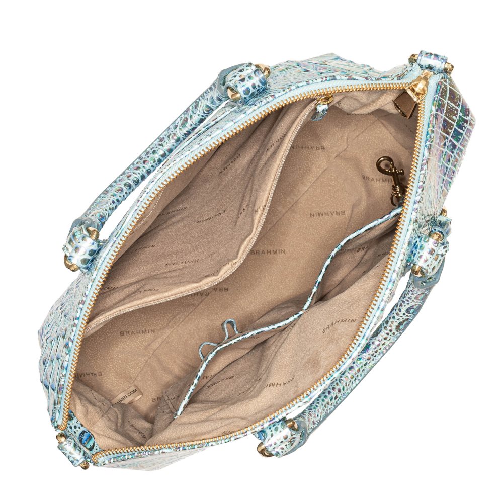 Brahmin Large Duxbury Satchel Wonderland Melbourne ID:Brahmin-203068