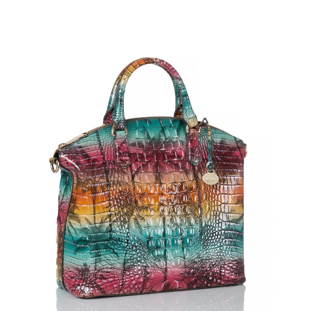 Brahmin Large Duxbury Satchel Luau Melbourne ID:Brahmin-203088