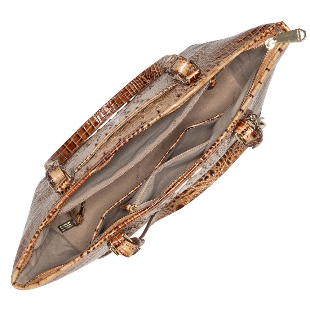 Brahmin Medium Asher Toasted Melbourne ID:Brahmin-202785