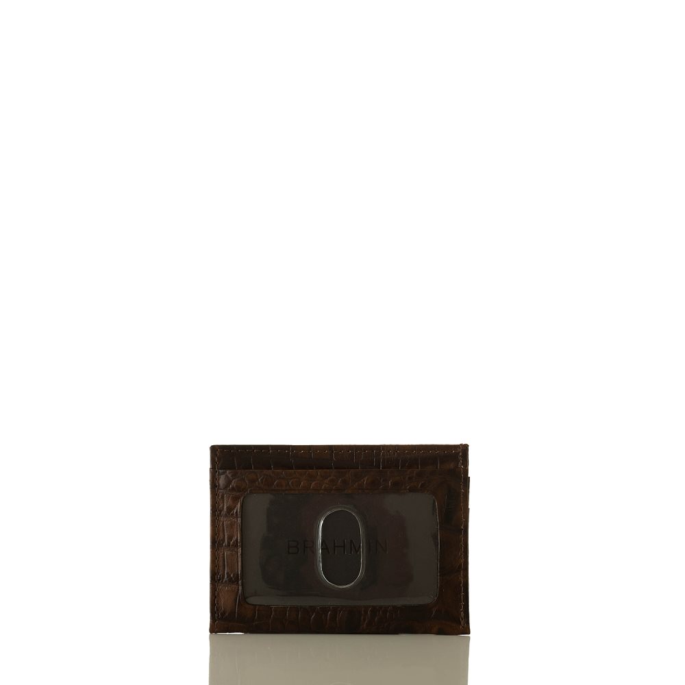 Brahmin Charlie Cocoa Brown Vintage Melbourne ID:Brahmin-202635