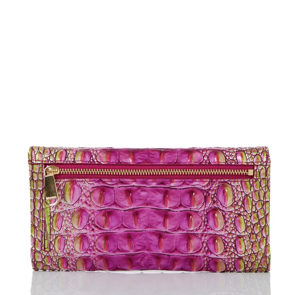 Brahmin Cordelia Wallet Limeade Ombre Melbourne ID:Brahmin-203713