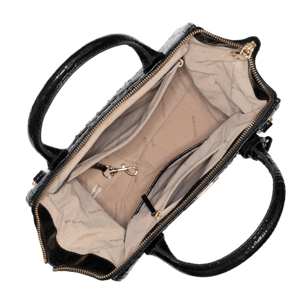 Brahmin Small Caroline Black Melbourne ID:Brahmin-203167