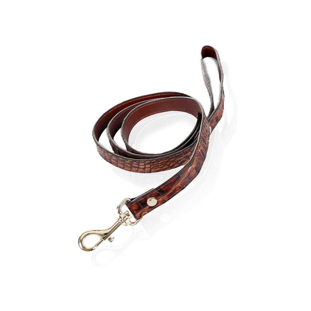 Brahmin Large Pet Leash Pecan Melbourne ID:Brahmin-203598