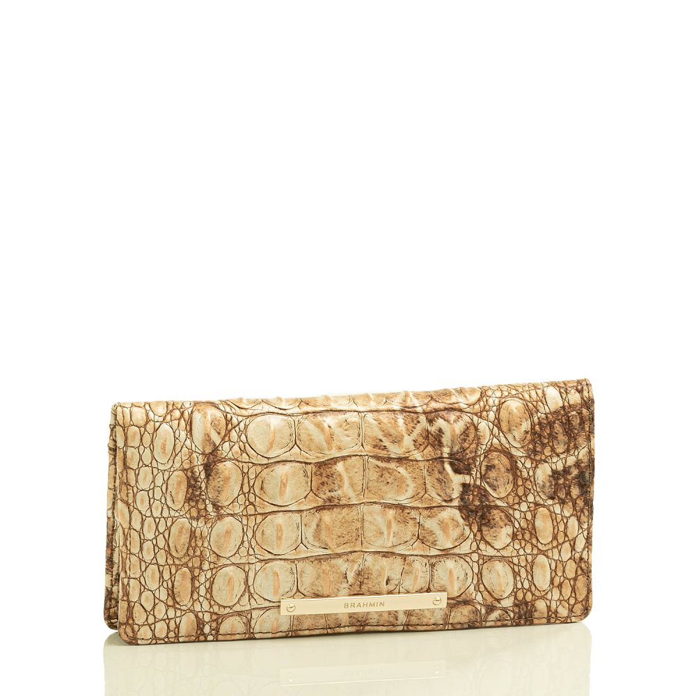 Brahmin Ady Wallet Camel Safari Melbourne ID:Brahmin-203643