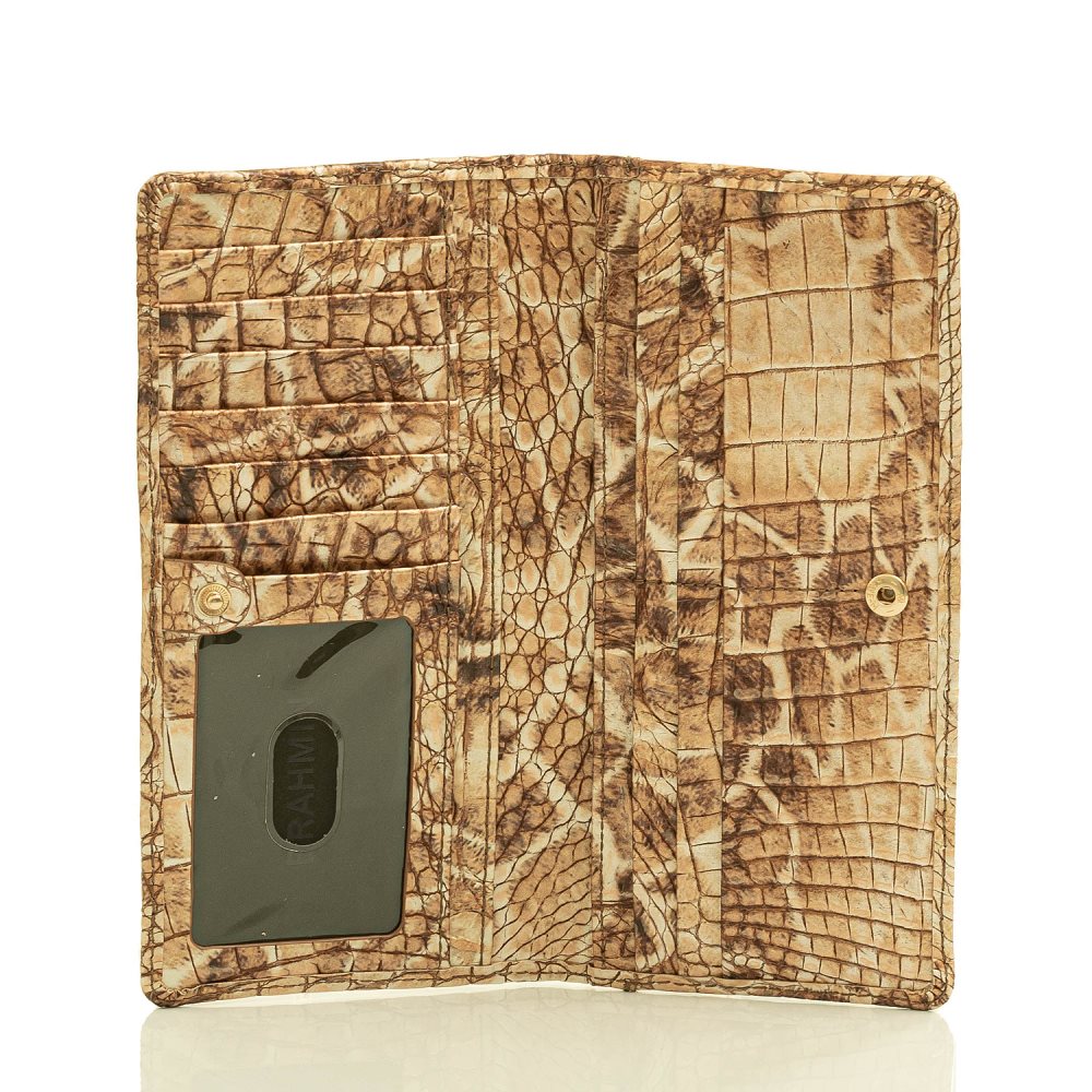 Brahmin Ady Wallet Camel Safari Melbourne ID:Brahmin-203643