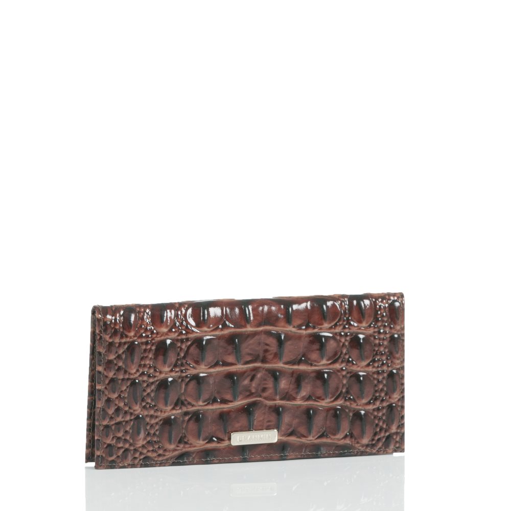 Brahmin Cordelia Checkbook Pecan Melbourne ID:Brahmin-203743