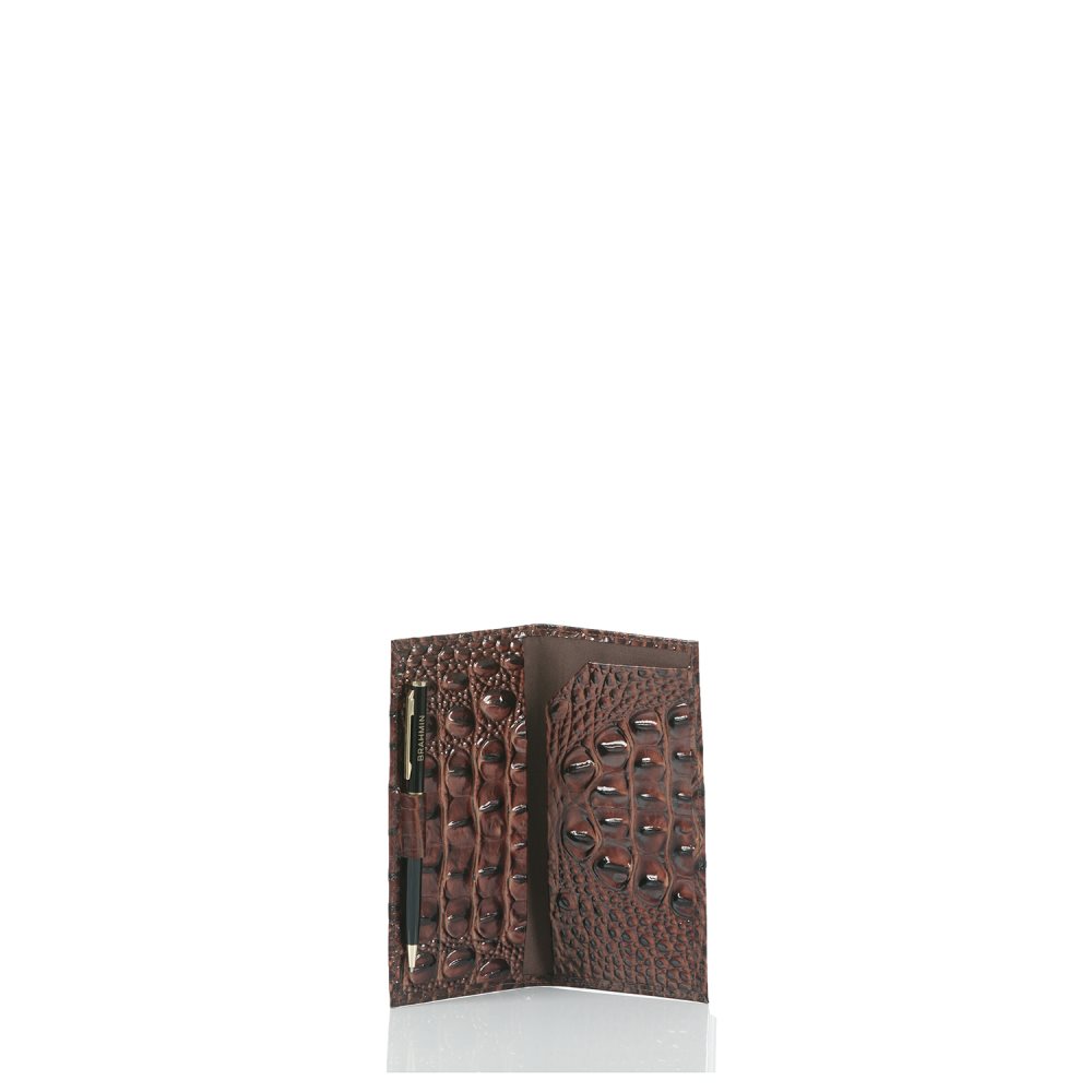 Brahmin Cordelia Checkbook Pecan Melbourne ID:Brahmin-203743