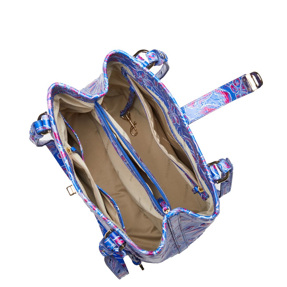 Brahmin Fiora Vista Blue Torrone ID:Brahmin-203512