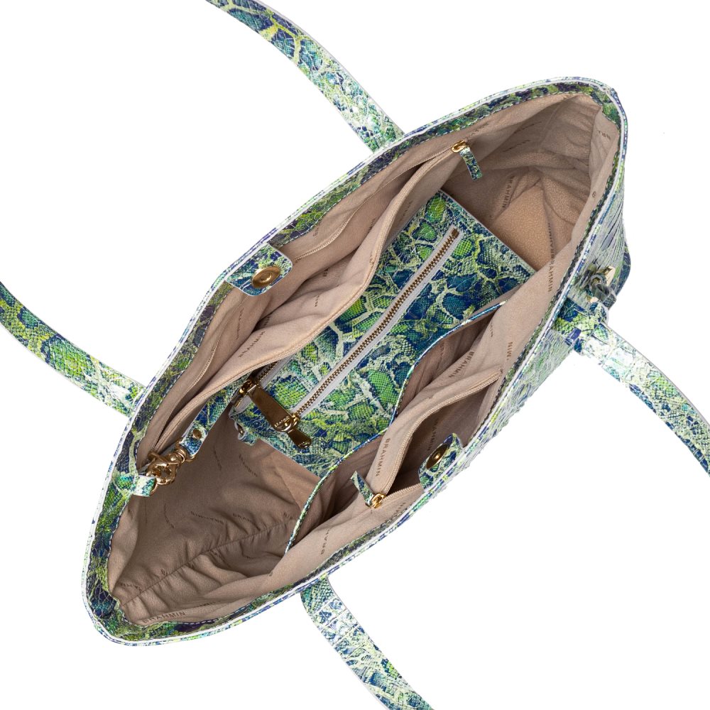 Brahmin Brooke Green Viper Melbourne ID:Brahmin-202744