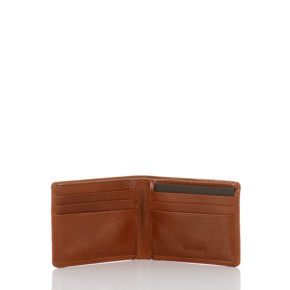 Brahmin Billfold Whiskey Topsail ID:Brahmin-202638