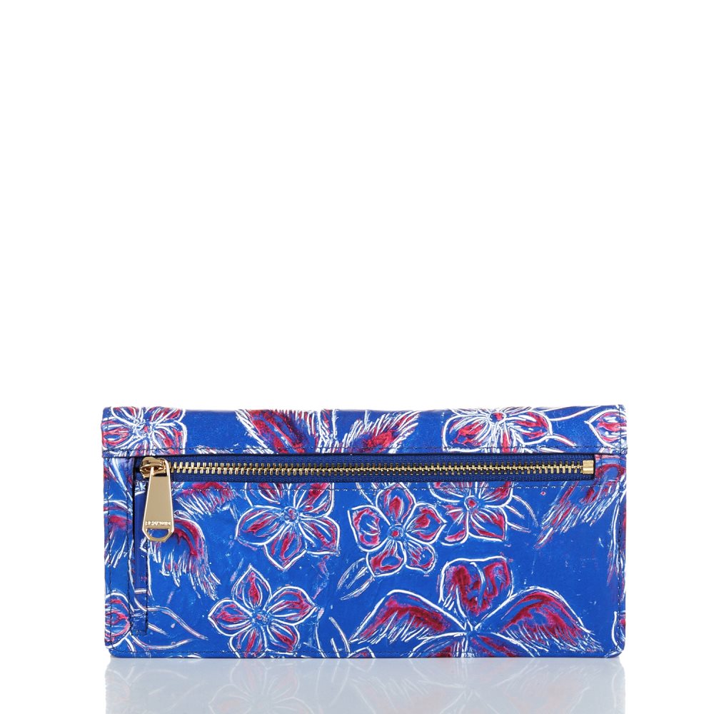 Brahmin Ady Wallet Vista Blue Torrone ID:Brahmin-203827