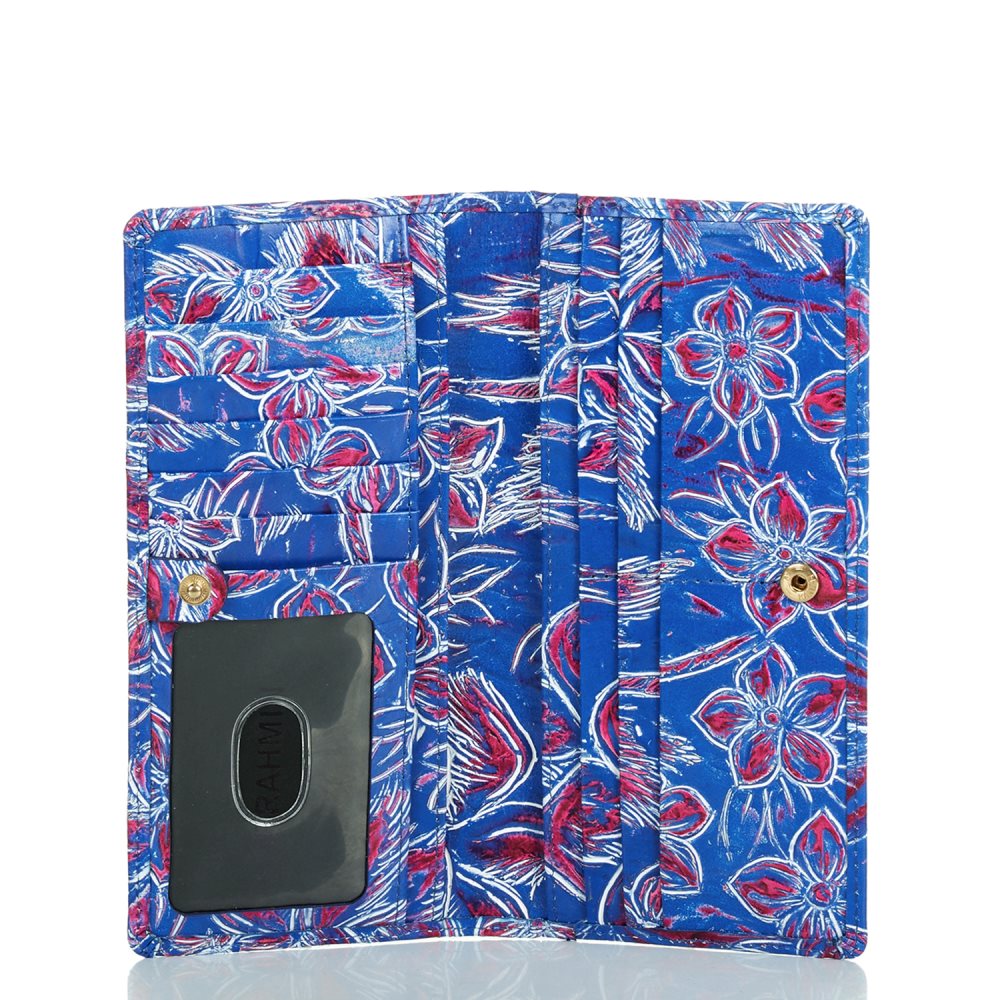 Brahmin Ady Wallet Vista Blue Torrone ID:Brahmin-203827